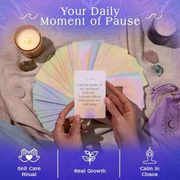 Mindfulness Cards for Stress Relief & Self Care Gifts