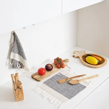 Smyrna Turkish Cotton Herringbone Kitchen Towels Pack