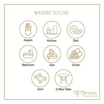 Smyrna Turkish Cotton Herringbone Kitchen Towels Pack