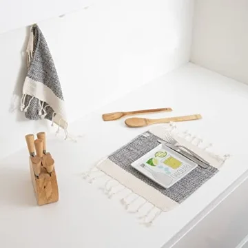 Smyrna Turkish Cotton Herringbone Kitchen Towels Pack