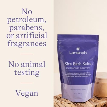 Lansinoh Sitz Bath Salts for Postpartum Recovery