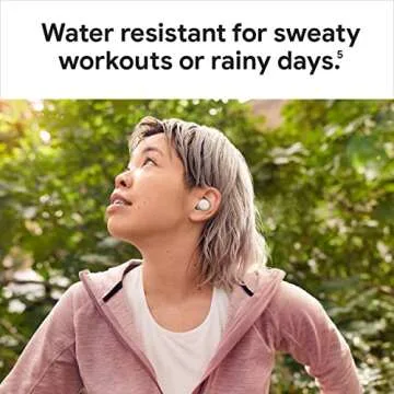 Google Pixel Buds A-Series True Wireless In-Ear Headphones - White (Renewed)