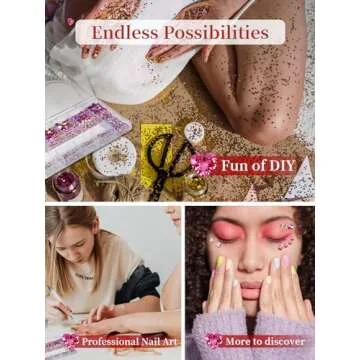 AMLAVIFISH Rhinestones for Nails, 6080Pcs Pink Nail Art Rhinestones Kit, 3D Flatback Crystals Diamonds for Nail Art Design, Mix Sizes Nail Charms and Gems(Picking Pen and Tweezers Included)
