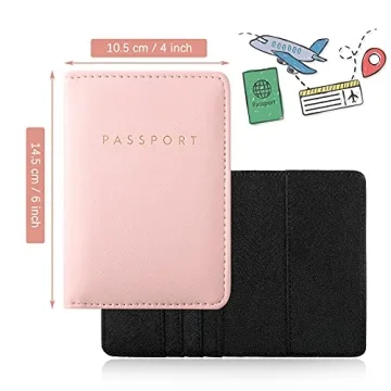 Elegant Frienda Women's Classic Passport Holder