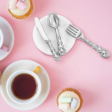 Charming Mini Dollhouse Kitchen Accessories Set 37 Pieces