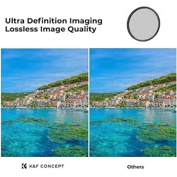 K&F Concept 67mm True Color Polarizer Lens Filter Circular Polarizing Filter for Camera Lens with 28 Multi-Coated (Nano-X Series)