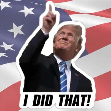 Shop 100 Pcs Trump I Did That Stickers Online