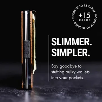 Mountain Voyage Minimalist Wallet - Slim RFID Wallet for Men