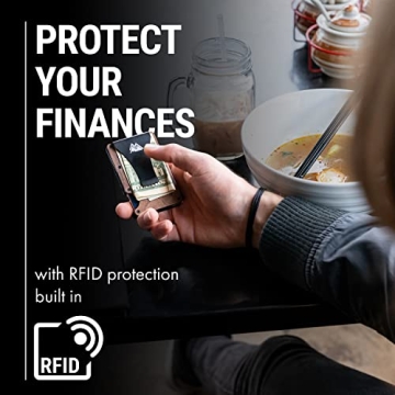 Mountain Voyage Minimalist Wallet - Slim RFID Wallet for Men