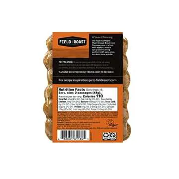 Vegan Apple Maple Breakfast Sausages by Field Roast - 9.3 Oz