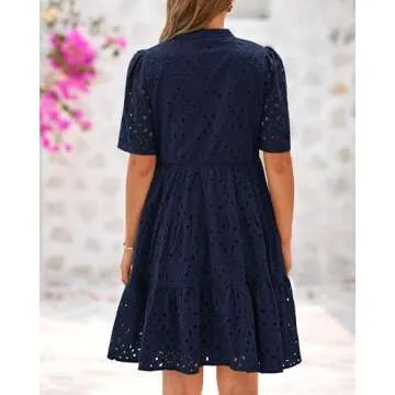 BTFBM Women’s Stylish Boho Summer Beach Dress