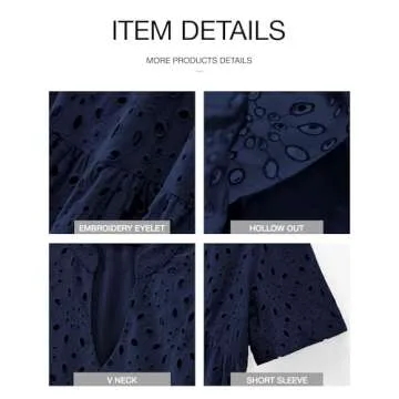 BTFBM Women’s Stylish Boho Summer Beach Dress