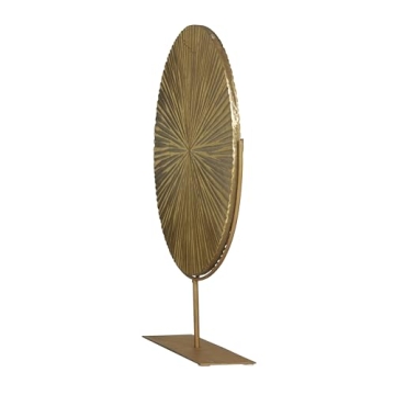 Elegant 18" Gold Starburst Decorative Sculpture