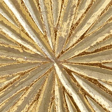 Elegant 18" Gold Starburst Decorative Sculpture