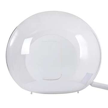 Inflatable Bubble Camping Tent 10ft Commercial Grade Outdoor Clear Dome Camping Cabin Bubble Tent with Blower for DIY Outdoor Backyard Camping Stargazing (10ft Transparent Tent + 6.6ft White Tunnel)