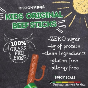 Healthy Kids Beef Sticks - Gluten-Free, Non-GMO Snacks
