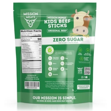 Healthy Kids Beef Sticks - Gluten-Free, Non-GMO Snacks