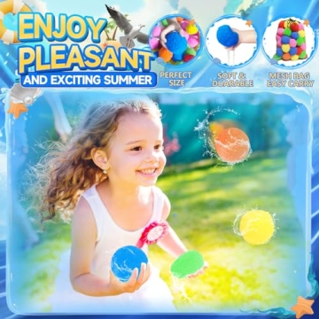 Reusable Water Balls for Kids and Adults Summer Fun