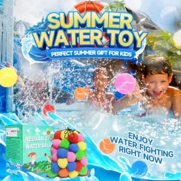 Reusable Water Balls for Kids and Adults Summer Fun