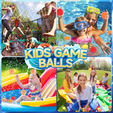 Reusable Water Balls for Kids and Adults Summer Fun