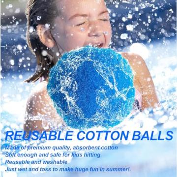 Reusable Water Balls for Kids and Adults Summer Fun