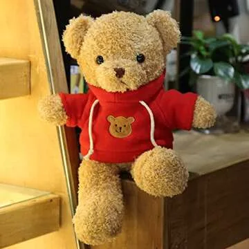 Soft Plush BSVOME 11.8 inch Teddy Bear for All Ages