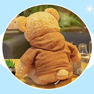 Soft Plush BSVOME 11.8 inch Teddy Bear for All Ages