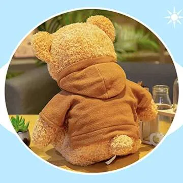 Soft Plush BSVOME 11.8 inch Teddy Bear for All Ages