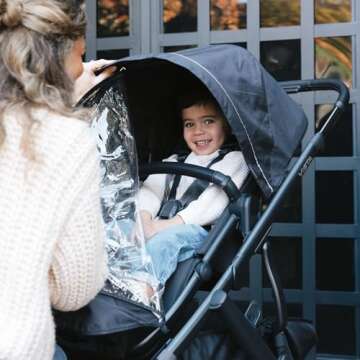 UPPAbaby Performance Rain Shield for Vista and Cruz Strollers