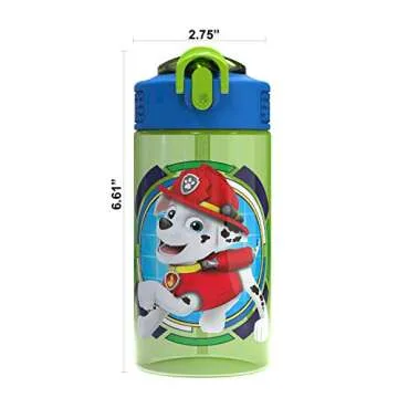 Zak Designs Paw Patrol Kids Leak-Proof Water Bottle