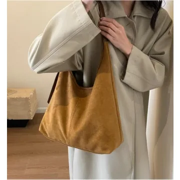 Chic Suede Hobo Bags for Women Perfect for 2024