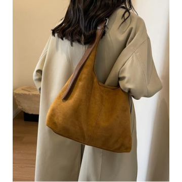 Chic Suede Hobo Bags for Women Perfect for 2024