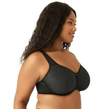 Wacoal Womens Plus-Size Basic Beauty Contour Spacer Bra, Black, 36D