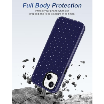 Jusy Polka Dot Case for iPhone 13/14 with MagSafe