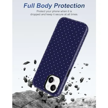 Jusy Polka Dot Case for iPhone 13/14 with MagSafe