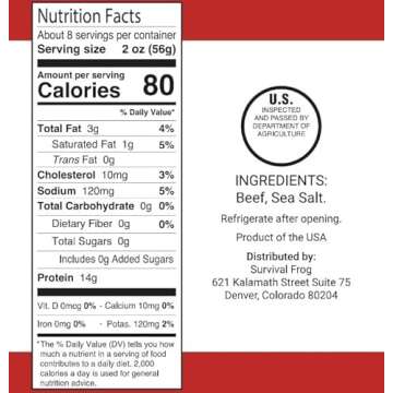 Survival Fresh Mixed Canned Meat - All Natural Canned Meat 4 Beef, 4 Chicken, 4 Ground Beef - Emergency Survival Meal 14.5oz Small Cans for Camping & Hiking - Meats from USA Farms (12 Pack)