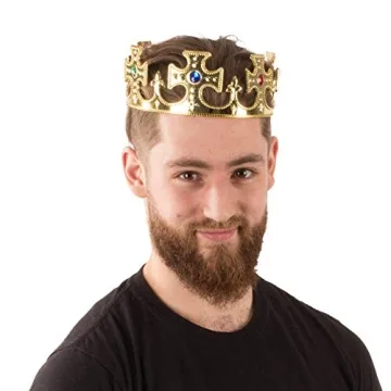 Tigerdoe King's Crown Set for Kids - 4 Royal Crowns and Tiara