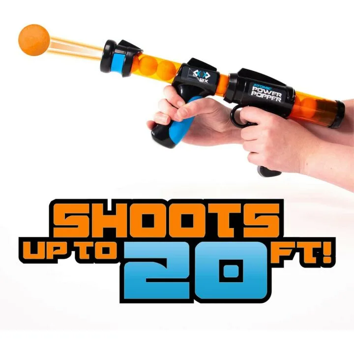 Atomic Power Popper Foam Ball Blaster for Kids