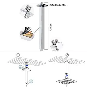 Rain Shower Head: Experience Luxury with Every Shower