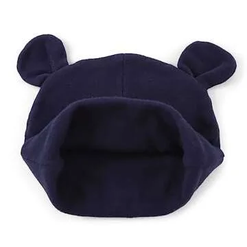 PESAAT Newborn Hospital Hat 0-12Months Preemie Boys Girls Beanie Solid Infant Baby Hats Autumn Winter (4Pack-A, 0-6 Months)