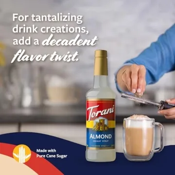 Torani Almond Orgeat Syrup - 25.4 Fl Oz Bottled Flavor