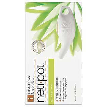 Eco-Friendly Himalayan Chandra Neti Pot for Natural Relief