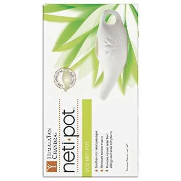 Eco-Friendly Himalayan Chandra Neti Pot for Natural Relief