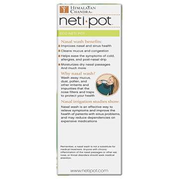 Eco-Friendly Himalayan Chandra Neti Pot for Natural Relief