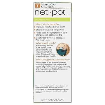 Eco-Friendly Himalayan Chandra Neti Pot for Natural Relief