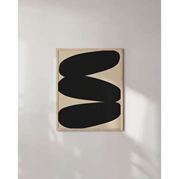 HAUS AND HUES Scandinavian Abstract Wall Art Prints Unframed