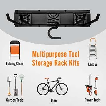 Durable Garden Tool Rack Set for Every Garage