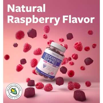 Elderberry Immune Support Gummies with Vitamin C & Zinc