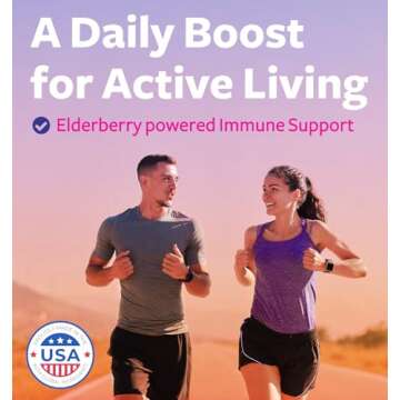 Elderberry Immune Support Gummies with Vitamin C & Zinc