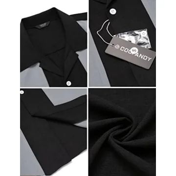 Retro Men’s Bowling Shirt Comfortable Summer Wear